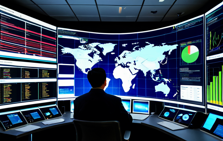 생산관리자의 지속적인 자기 개발 방법 - 0 and smart manufacturing. Subtle Chinese characters or digital text on the screens in a modern, cle...