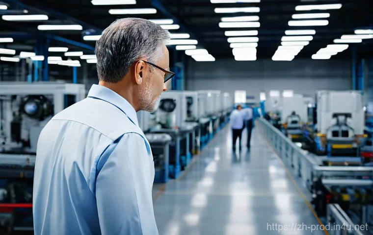 생산관리 분야 연봉 평균 비교 - **Prompt:** A young, determined professional woman in smart business attire (blouse, tailored trouse...